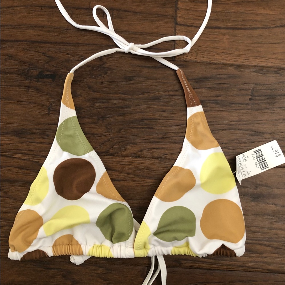 Vintage Y2K NWT Triangle Bikini Top